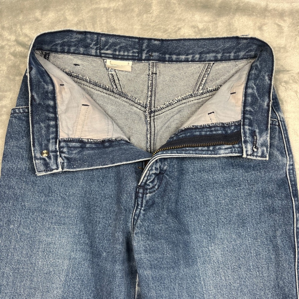 Vintage Rocky Mountain Jeans Bareback Women Blue Western High Rise Yoke 27/5 - Picture 5 of 15
